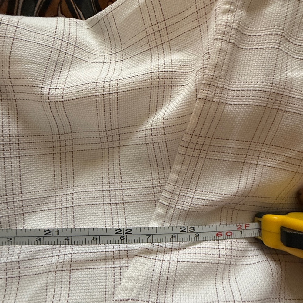 Men's Hermes White Checkered Shirt - Picture 9 of 11